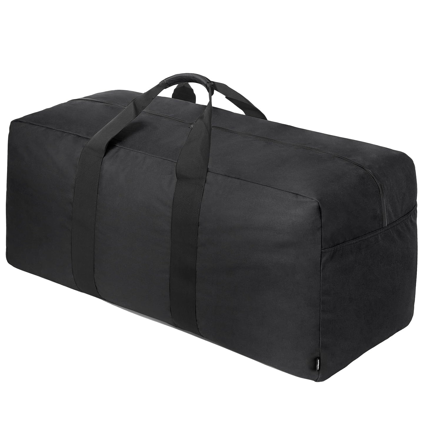 Vorspack Extra Large Duffle Bag for Travel - 150L Duffel Bag for Men Gear Bag for Storage Foldable Weekender Bag for Overnight Camping - Black