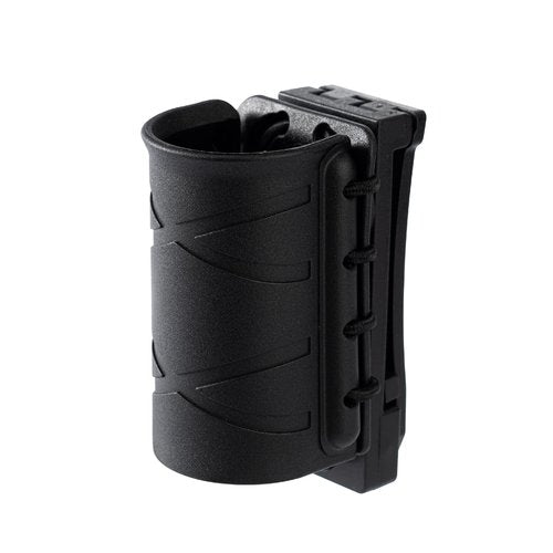 TACNEX Open Top OC/Mace Spray Holster for Duty Belt Quick Release Pepper Spray Case MK3 Canister Holder Polymer Carrier Sheath for Law Enforcement Police Prison/Correctional Officer Security Guard