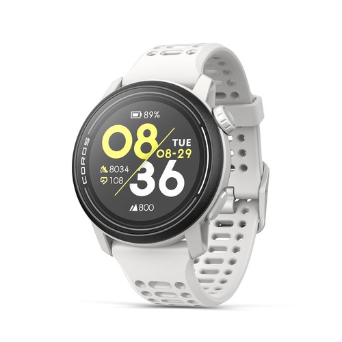 COROS PACE 3 GPS Sport Watch–Lightweight, Comfortable Running Watch, 17-Day Battery Life, Accurate GPS, Heart Rate Monitor, Navigation, Sleep Tracking, Training Plan, Run, Bike, and Ski-White Silicone