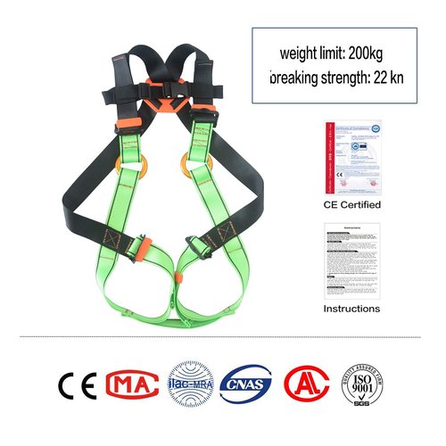 HeeJo Kids Body, Youth Safety rappelling Climbing Belts for Outdoor Expanding Training 7-13 Years…