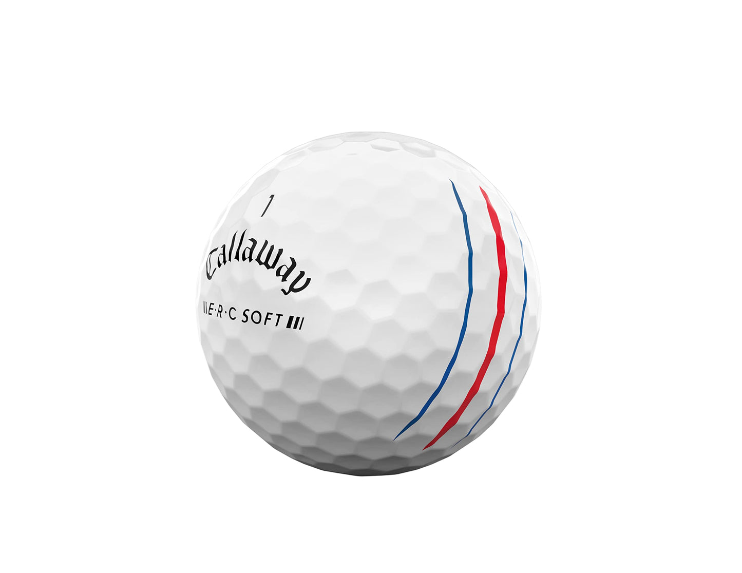 Callaway Golf ERC Soft Golf Balls (White Triple Track (2023)