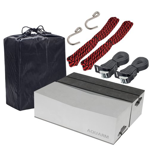 Universal Kayak Carrier Kit Kayak Foam Blocks for Roof Soft Standard Replacement Car Top Roof Racks Pads with Tie-Downs, 12 inch