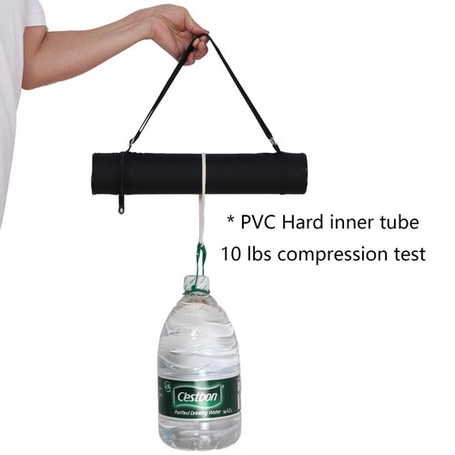 MTG Playmat Tube Case Storiage Bag PVC Hard Inner Tube Heavy Protection Anti-wear Waterproof Oxford Cloth Adjustable Shoulder Strap Fits 14in and 15in Playmats
