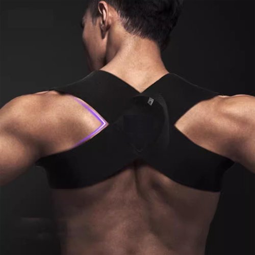 OLITE Fitness Heavy Shoulder Straps, for Weight Training, Bench Presses, Shoulder Training, Press Lifts, Chest Straight, Straight Back Correction, Open Shoulder Assist Straps (Black, Medium)