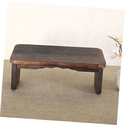 BCOATH Portable Foldable Meditation Stool Wood Kneel Mat for Zen Practice Compact Design for Storage for Meditation Yoga and Prayer