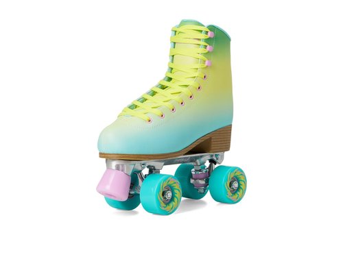 Impala Rollerskates Unisex, Impala Quad Skate (Big Kid/Adult) Lime Spritzer, 7