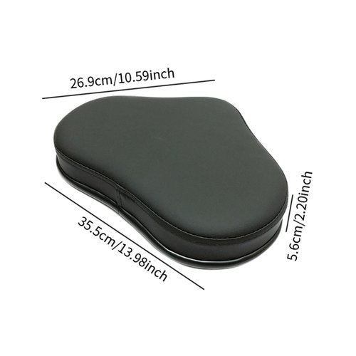 Vaveren Rowing Machine Seat Cushion Rower Seat Pad Versatile Soft PU Leather Replacement for Recumbent Stationary Bike Workout Indoor