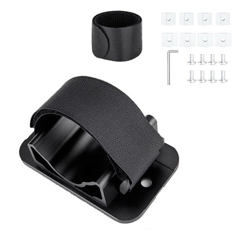 Bicycle Rear Wheel Holder, Rear Wheel Rack Mount, Bike Tire Bracket Holder Carrier, Multi-Bike Compatibility, Car Roof Rack Accessory for Road/Mountain Bikes, Black