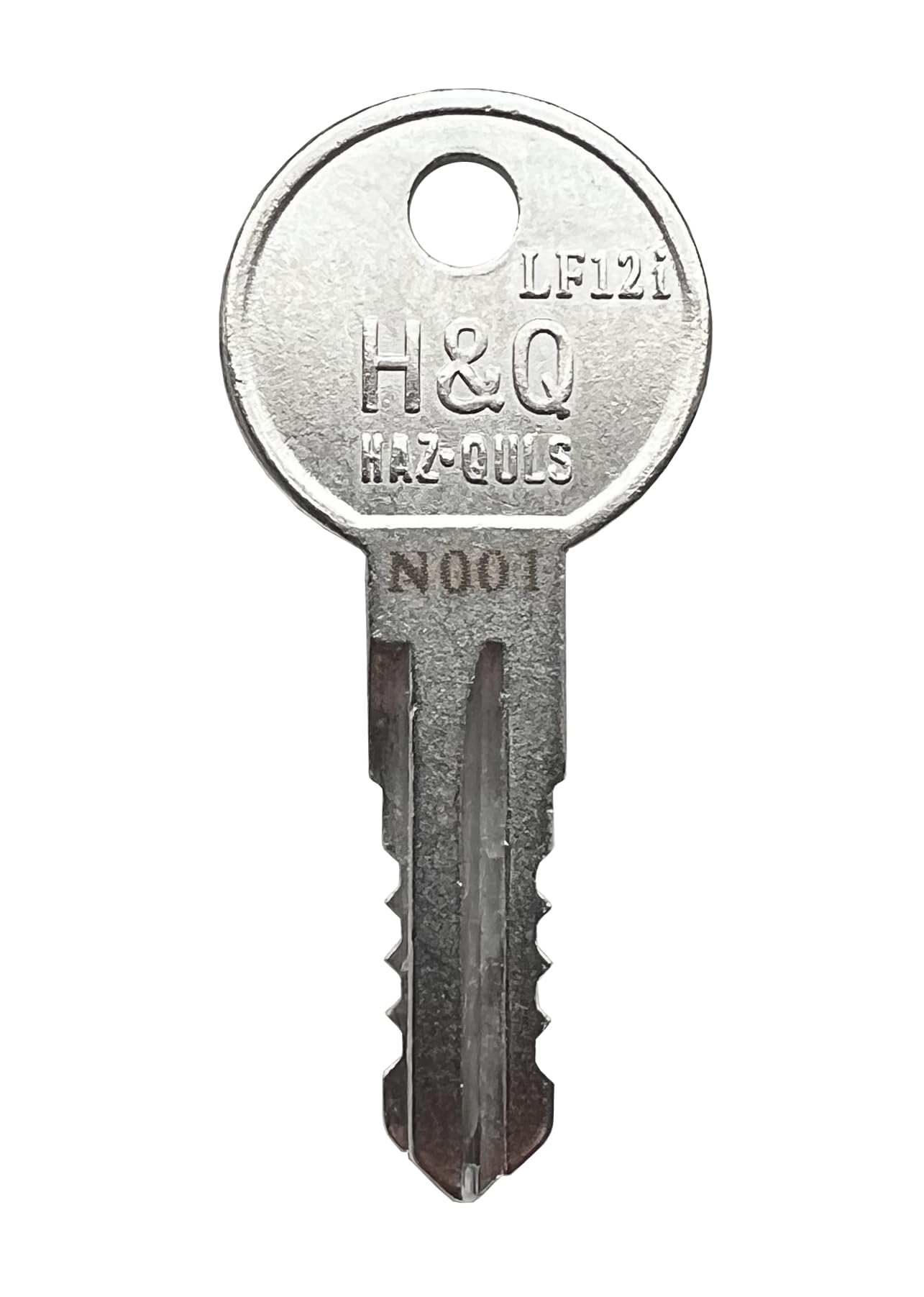 KeyPower N001-N250 & N001R-N250R PreCut Keys (2) for Thule Ski, Roof, Cargo Box, Carrier Racks and Crossbars, Select Your Key Number, Come with One Free D1251 LockCore Control Removal Key, Code:N019