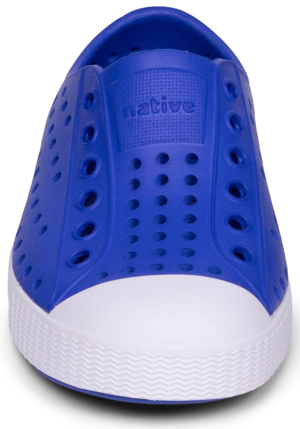 Native Shoes Unisex-Kids Jefferson Sneakers, UV Blue/Shell White, 6 Toddler