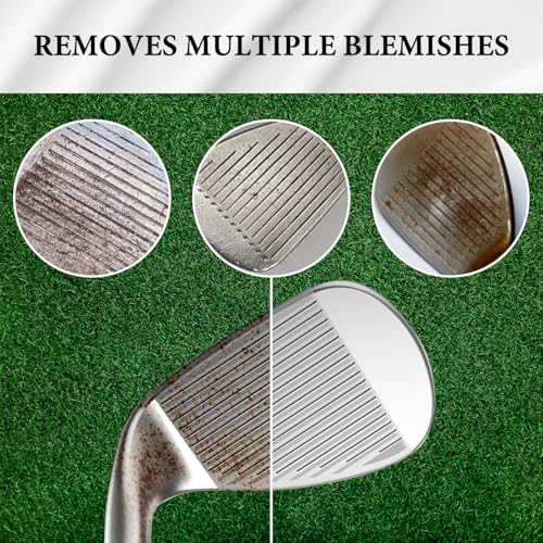 Golf Club Polish and Golf Club Cleaner Kit, 300ml 3-in-1 Rust, Scuff & Stain Remover and Rust Remover for Aluminum, Metal, Zinc and Steel