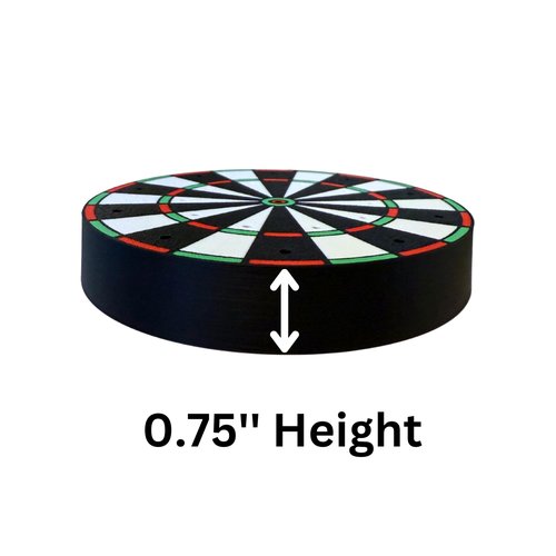 Dart Board Holder & Darts Organizer – Portable Darts Storage Stand and Dock for Game Room, Man Cave, Bar & Home (4.5 inches)