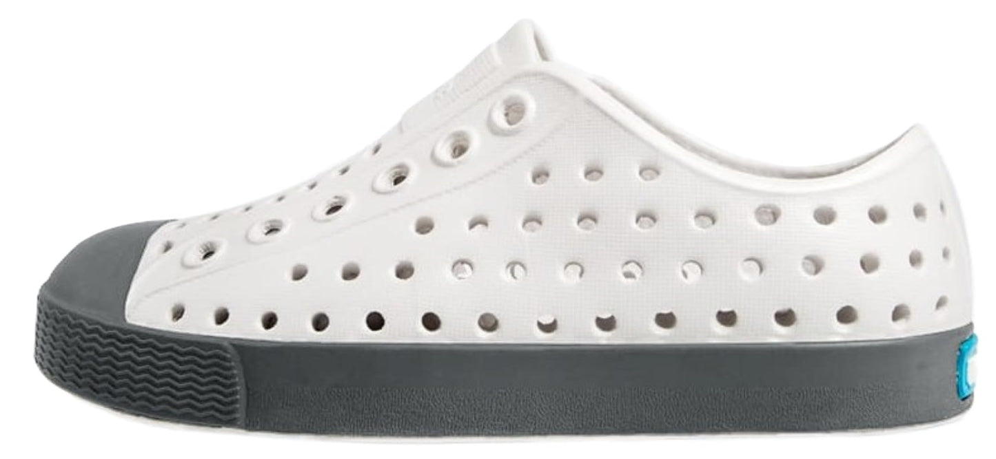 Native Shoes Unisex-Kids Jefferson Sneakers, Cloud Grey/Dublin Grey, 13 Little Kid