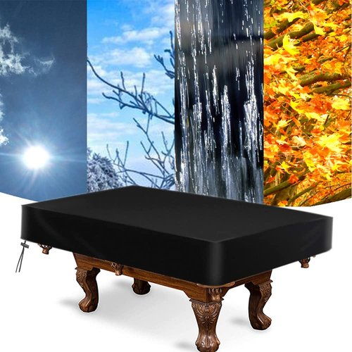 amberr Billiard Pool Table Cover,Pool Table Cover 8 feet Waterproof Fitted (8ft:100x56x8in)