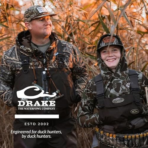 Drake Waterfowl Men's MST Endurance Hunting Warm Quarter-Zip Fleece Lined Hoodie w/Kangaroo Pouch & Magnattach Chest Pocket