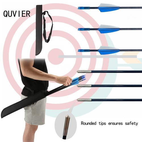 45" Youth Bow and Arrows Set for Kids 8-12 Teens Recurve Archery Beginner Gift Longbow Kit 9 Arrows, 4 Target Face for Backyard Game Age 12-14 14-16 Black