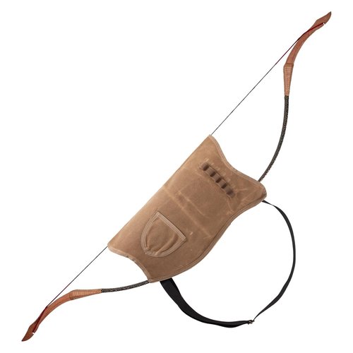 Archery Bow Carrier with Arrow Slots,Archery Back Arrow Quiver Arrow Holder,Adjustable Shoulder Strap for Outdoor Hiking Shooting Hunting,Shooting Targeting,Training,Cosplay,Archer Accessories
