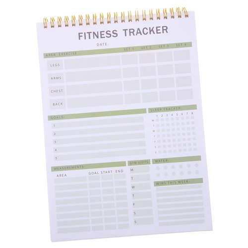 DECHOUS Fitness Journal Notebook Workout Tracker Gym Journal Workout Log Book Planner Supplies for Men