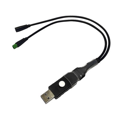 XINMEILAN Electric Bicycle Accessories - Suitable for BAFANG Mid Mounted Motor CAN Protocol M600 M510 M500 Programming Line Connection, Speed Limit Change, Wheel Diameter