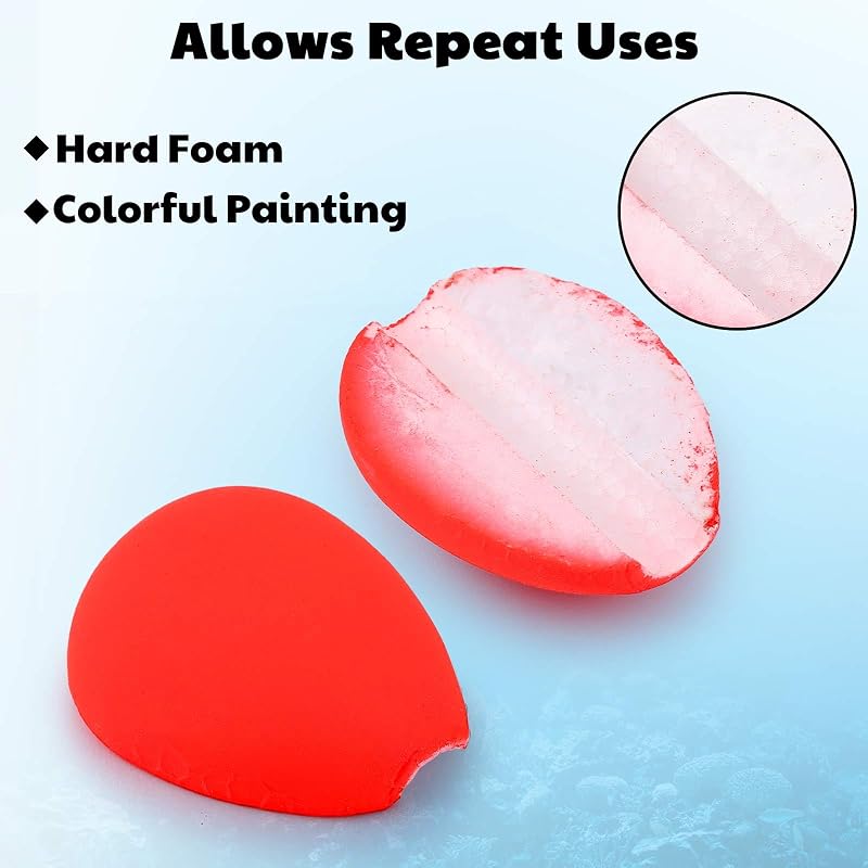 Trout Float Foam Teardrop Strike Indicators - 30 Pcs in Red, Green, Yellow - ShinyRelief