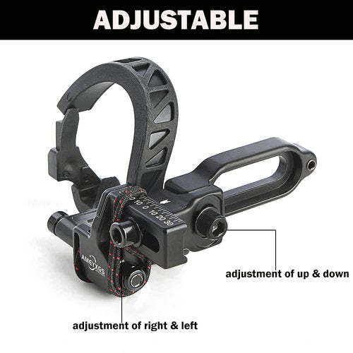 ZSHJGJR Archery Arrow Rest Full Containment Drop Away Arrow Rest Right/Left Hand for Compound Bow Hunting Shooting Archery Accessory (Left-Handed)