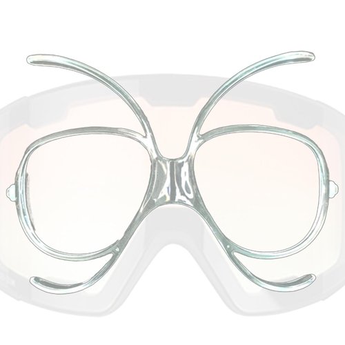 Optical Insert for Glasses Wearers - Ski and Snowboard Goggle Insert Adaptor,Ski Goggles Insert Adapter Goggles Accessories - Ski and Snowboard Goggles Rx Prescription Adaptor for Motocross Motorcycle