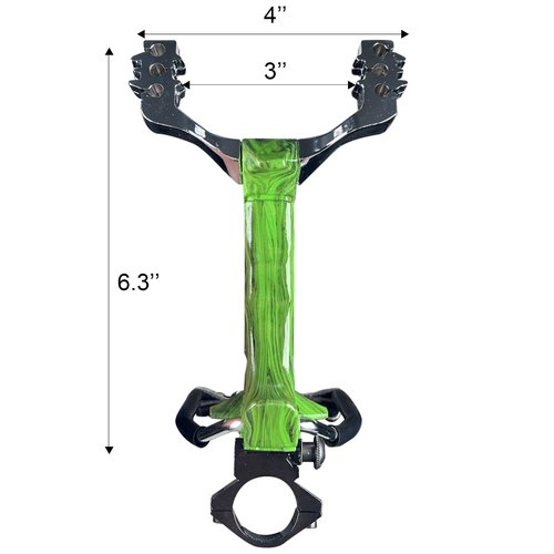 RCZZSUWE Professional Slingshots Set for Hunting, Catapult Hunting & Shooting Slingshot for Adult, High Velocity Tactical Wrist Sling Shot with Ammo Balls,Replacement Rubber Bands,Target(Green)