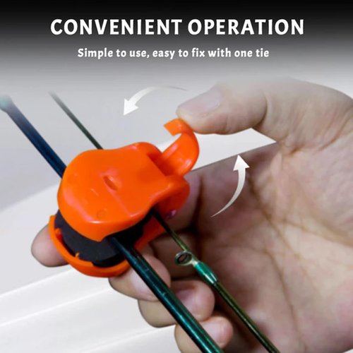 Multifunctional Rod Holder, Elastic Fishing Rod Holder Strap, Tackle Ties Cable Holders Fit, Lure Hook and Rods Holders Keeper for Organizing and Protecting Fishing Rods Fit Angler's Accessory(4 color
