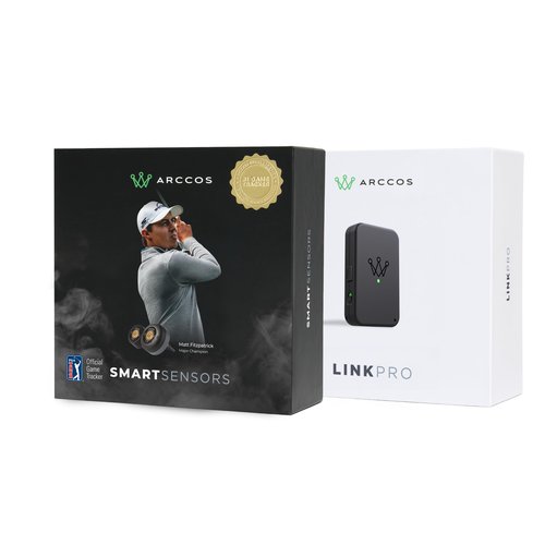 Arccos Smart Sensors Bundle - Gen 4 Smoke Sensors, Link Pro & 1st Year's Membership