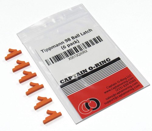 Captain O-Ring – Replacement Ball Detent Latch for Tippmann 98, A5, X7 FA-18 Ball Keeper (6 Pack)