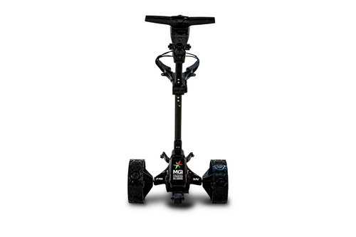 MGI Zip Navigator Electric Golf Cart - 36 Hole Battery - Remote Control - (Drink, Umbrella, & GPS Phone)