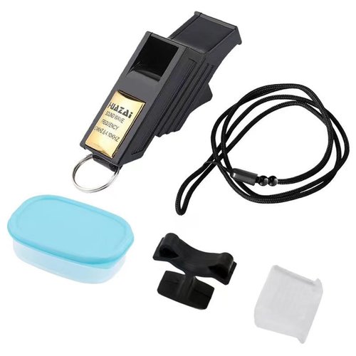 Whistle for Coaches, Plastic Referee Whistle with Strong Sound Penetration, Loud for Refereeing, Various for Outdoor
