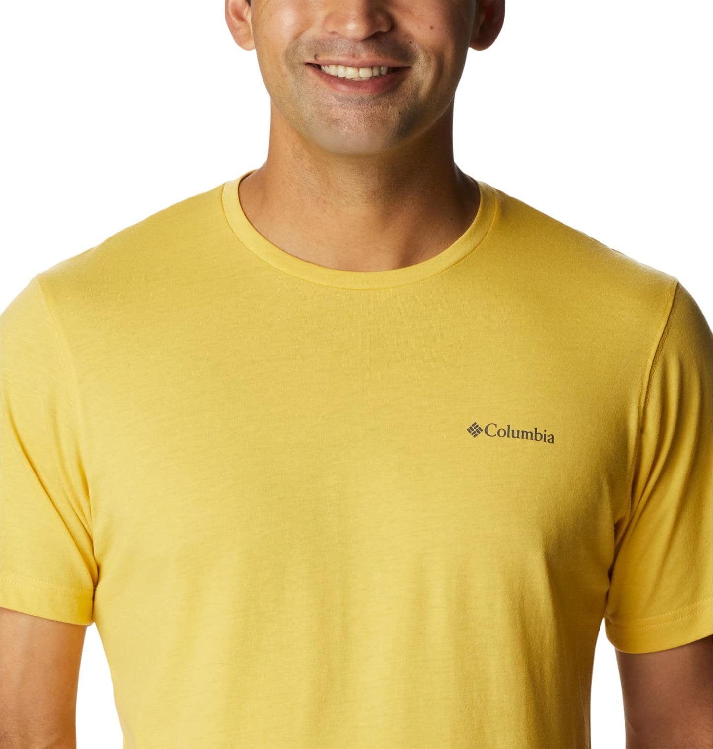 Columbia Men's Thistletown Hills Short Sleeve, Golden Nugget, 4X Tall