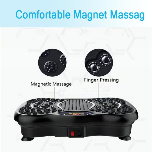 Vibration Plate Exercise Machine Equipment for Full Body at Home Fitness Workout Platform Women Men Weight Loss ab Leg Step Reformer Board Gym Set