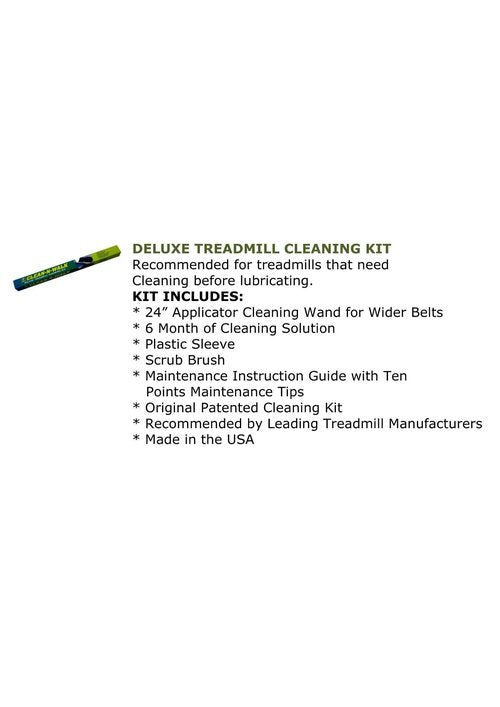 Clean-N-Walk Original Treadmill Cleaning Kit Since 1998 - Patented Treadmill Cleaning System and Official Partner for Major Treadmill Manufacturers Made in USA