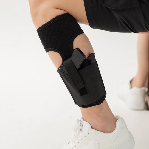 Universal IWB Holster for Concealed Carry and Ankle Holster for Concealed Carry ，Fits Glock 23 26 27 36 42 43, S&W M&P Shield 9, Bodyguard 380, Ruger LCP 380, LC9, Sig Sauer P365 P320 P938