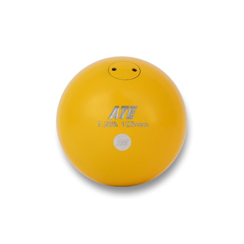 4THROWS ATE Professional Steel Shot Put for Track and Field – Balanced Competition Training Ball with Heavy-Duty Painted Finish – Precision Machined for Grip and Control – (4KG - 109MM)