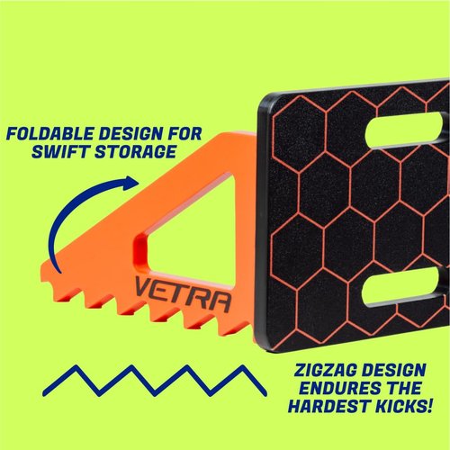VETRA Soccer Training Equipment - Soccer Rebounder Board with 2 Sandbags - Adjustable Durable Portable Wall & Replay Trainer for Ball Control, Passing & Shooting Rebounders