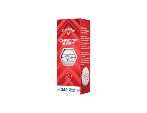 Callaway Golf Chrome Soft Golf Balls (360 Triple Track (White)