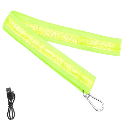 Totority Running Reflective Gear Luminous Cross-Shoulder Straps for Safe Evening Runs