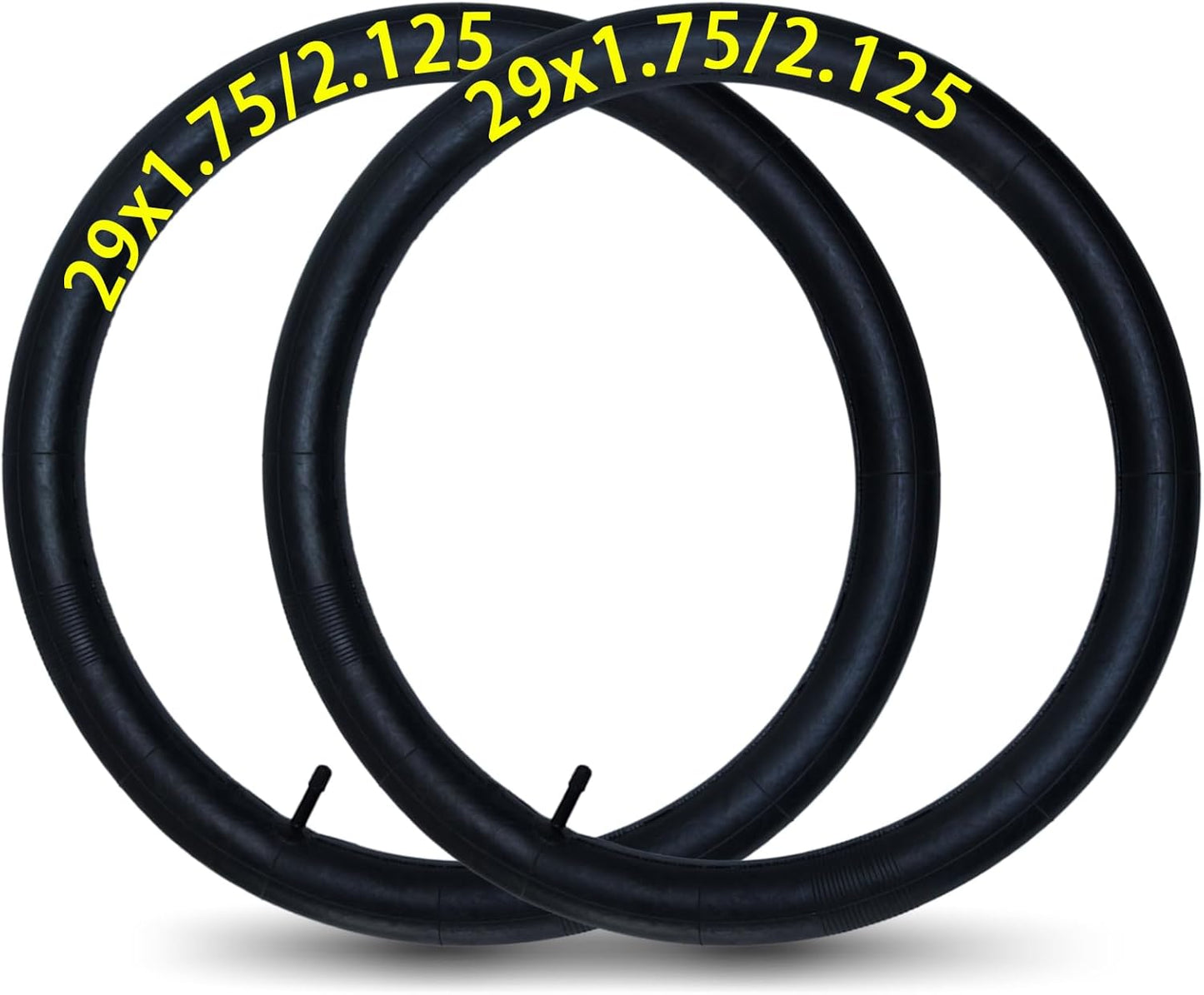 2-Pack 29x2.125 29x1.95 29x1.75 Bike Tube 29x1.75/1.95/2.125 Inner Tube 29 inch Tube