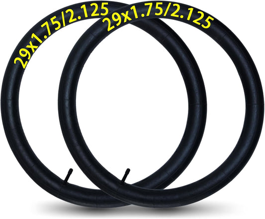 2-Pack 29x2.125 29x1.95 29x1.75 Bike Tube 29x1.75/1.95/2.125 Inner Tube 29 inch Tube