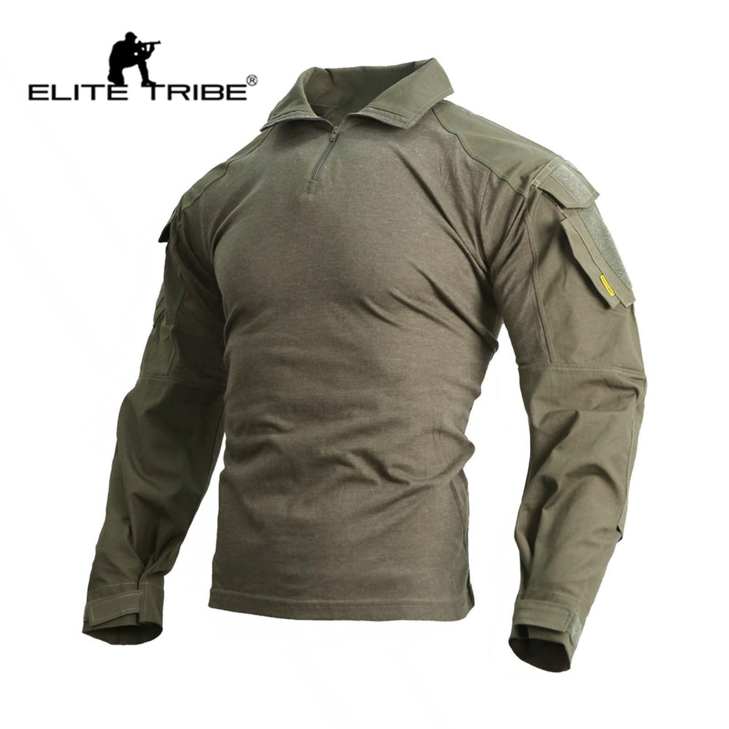 G3 Combat Shirt Camo Mens Tactical Tops Hunting BDU Shirt (Large, Multicam Black)