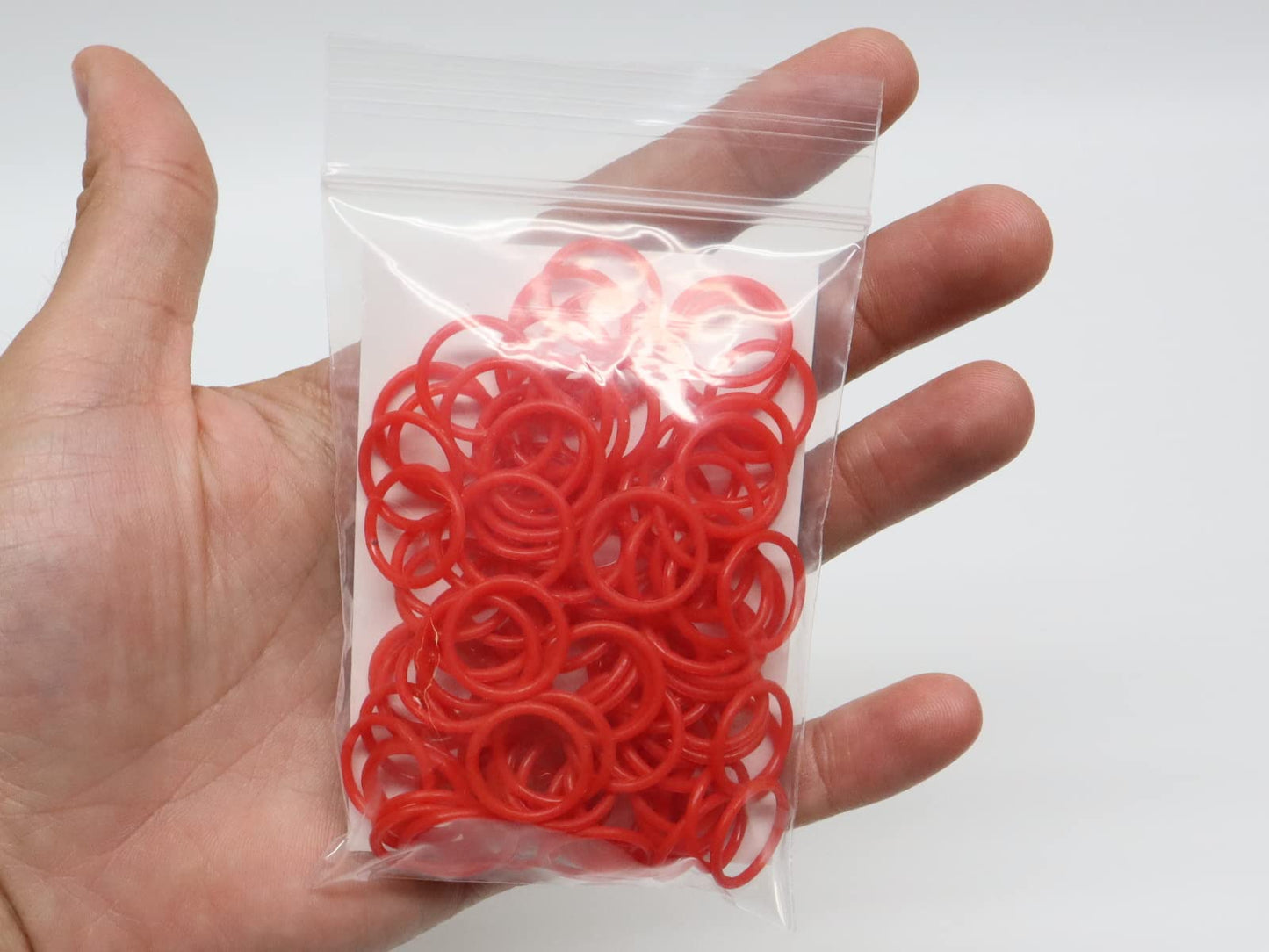 100 Polyurethane CO2 / HPA Tank O-Rings (90 Durometer) [RED] - Replacement Urethane orings for Paintball co2 / high Pressure air Tanks