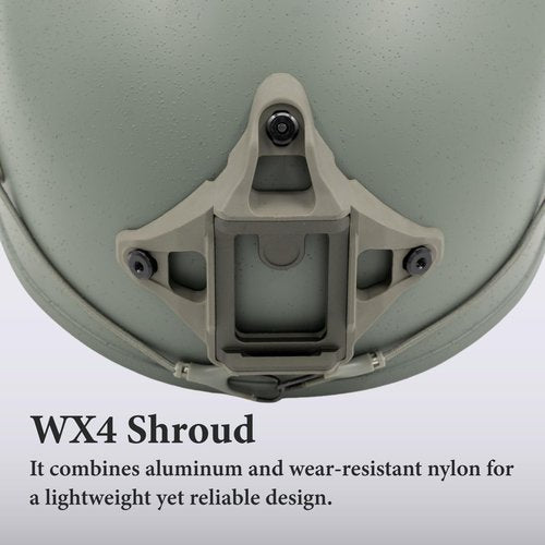 FMATAL GEAR FMA CM Ballistic Helmet Fast Airsoft Tactical Helmet for Paintball Outdoor Sports Hunting Shooting (FG, LXL)