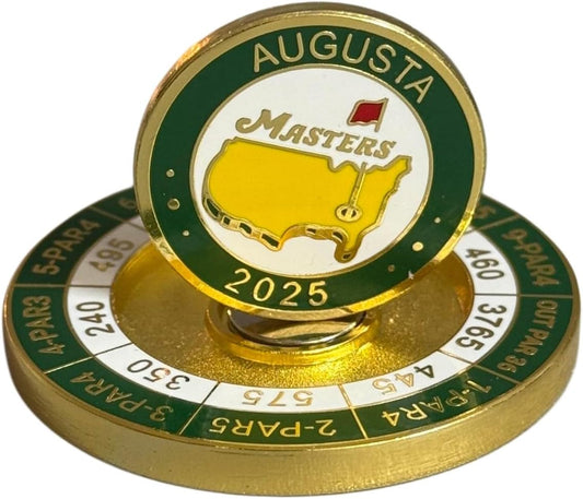 2025 Commemorative Golf Major Tournament Magnetic Coin and Ball Marker