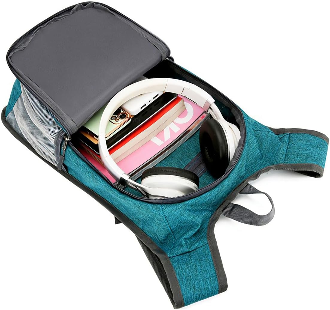 1PC Lightweight Foldable Travel Backpack for Men and Women, Blue
