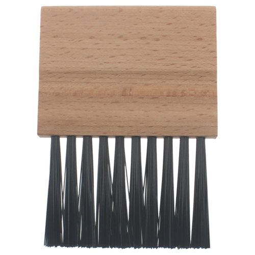 HAJXZH 1 PCS Softball Referee Equipment Portable Umpire Brush with Wooden Handle