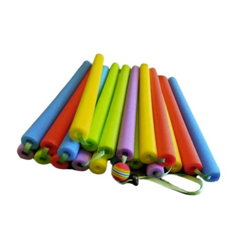Menolana High Jump Crossbar Training Equipment, Portable Practice Pole Stand Bungee Cord Field Track Accessories for Gym,Women Men, Length 9.5m