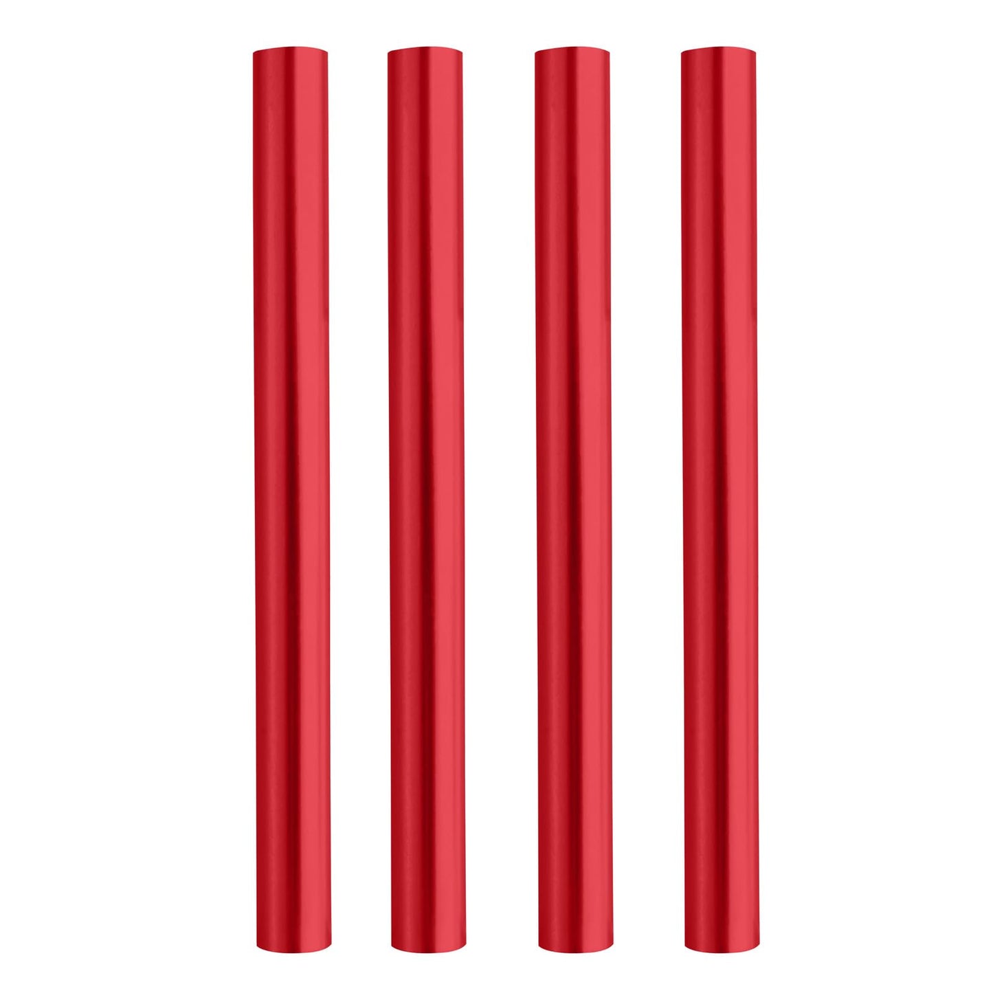 Azarxis Tent Pole Repair Kit - Emergency Splint Tube for 8.6-9.5mm Poles (Red - 4 Pack - for Tent Pole 8.6-9.5mm)